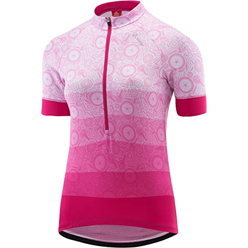 Löffler Components Full-Zip Kurzarm Radtrikot Damen pink von Löffler