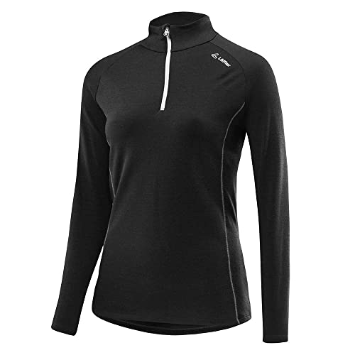 Löffler Damen Transtex Merino Longsleeve, black, 38 von Löffler