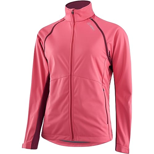 Löffler Damen Ws Light Zip-Off Jacke, berry, 38 von Löffler