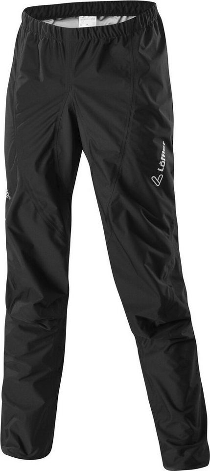 Löffler Fahrradhose BIKE OVERPANTS GTX ACTIVE Wetterfeste Fahrradhose schwarz von Löffler