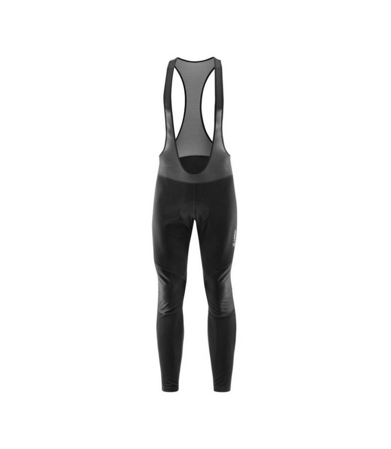Löffler Fahrradhose Bike BIB Tight AB Elastic (winddicht, wärmeisolierend) lang schwarz von Löffler