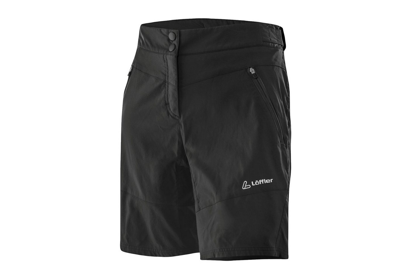 Löffler Fahrradhose EVO-E CSL W BIKE SHORTS Damen Fahrradshorts schwarz von Löffler