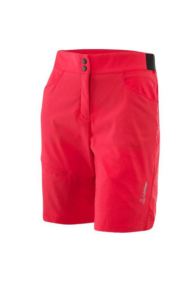Löffler Fahrradhose Löffler Damen Radshort Comfort-E-CSL 23563 rot von Löffler