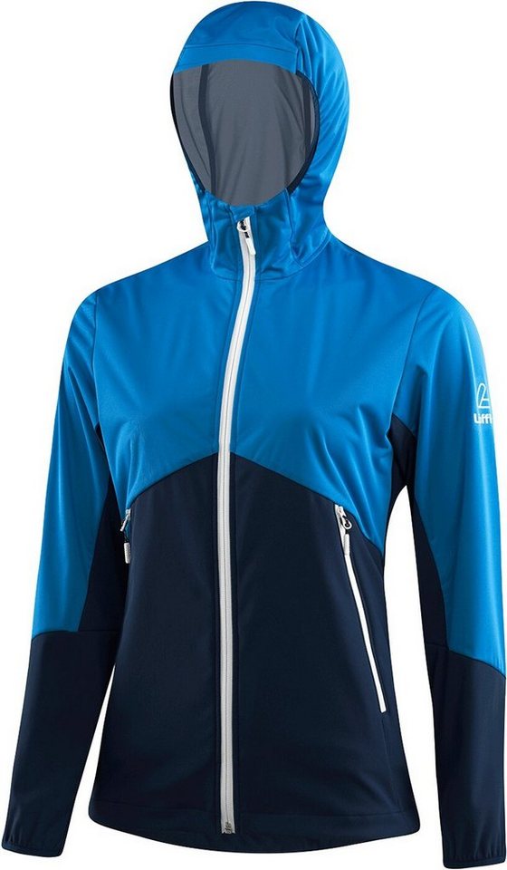 Löffler Funktionsjacke W HOODED JACKET VENTICA WS LIG CAPRI von Löffler