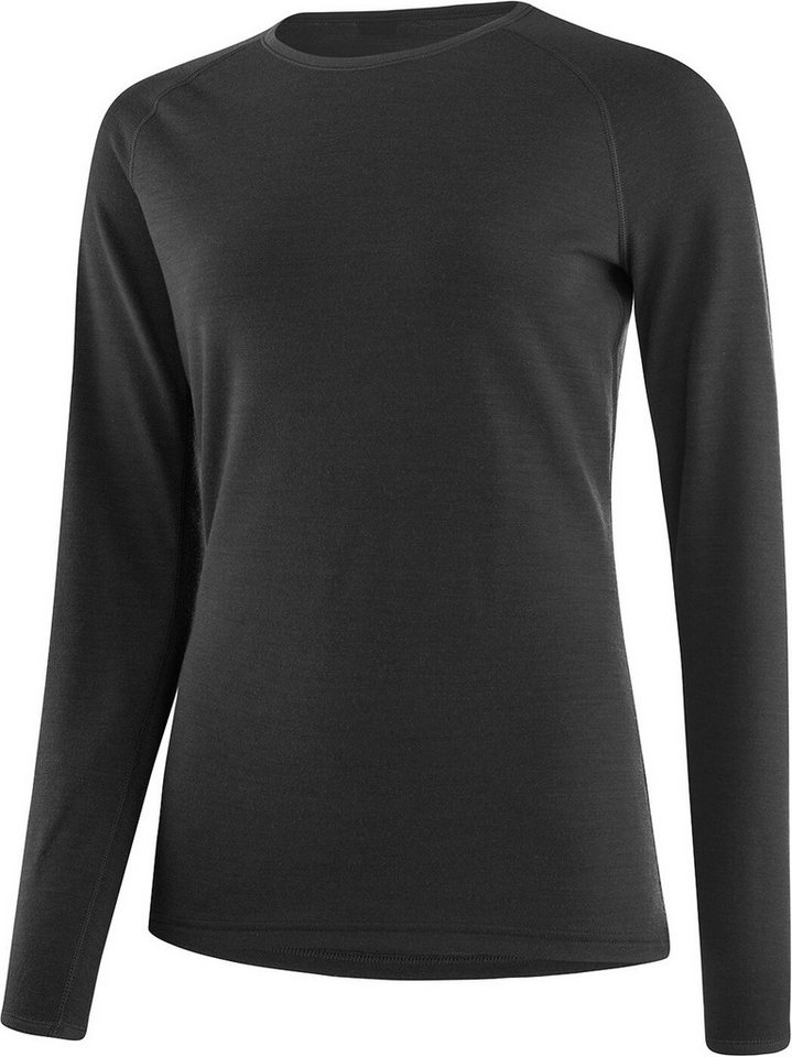 Löffler Funktionsunterhemd TRANSTEX MERINO W L/S Damen Alpin-Funktionsunterhemd schwarz von Löffler