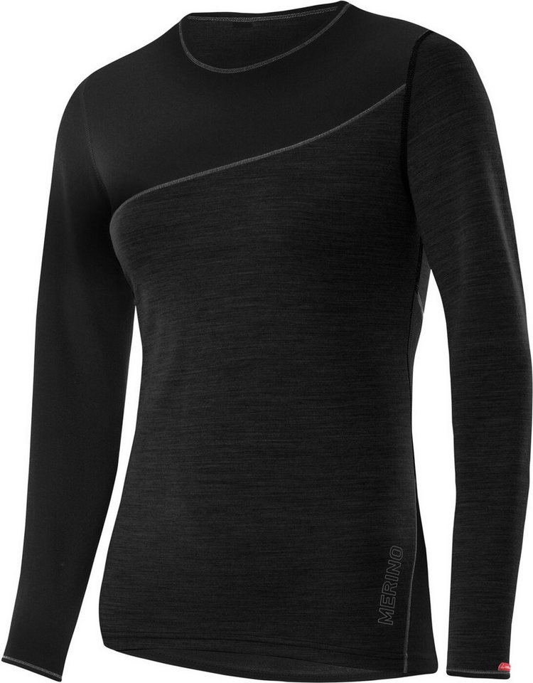 Löffler Funktionsunterhemd Transtex Merino W Shirt L/S Funktions-Unterhemd - schwarz von Löffler