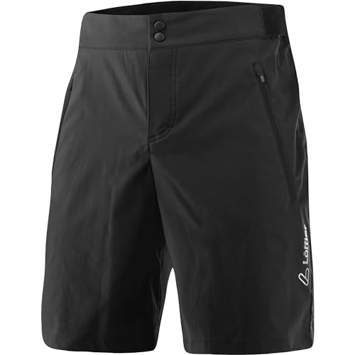 Löffler Herren Comfort-E CSL Radhose kurz, Black, 54 von Löffler