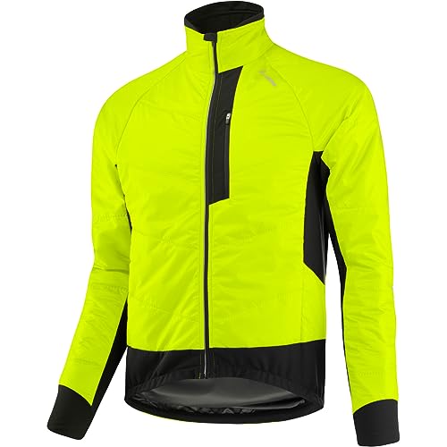 Löffler Herren Hotbond Pl60 Bike Jacke, neon Yellow, 48 von Löffler