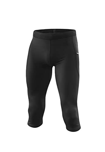 Löffler Herren M 3/4 Tights Running 25778 schwarz 48 von Löffler