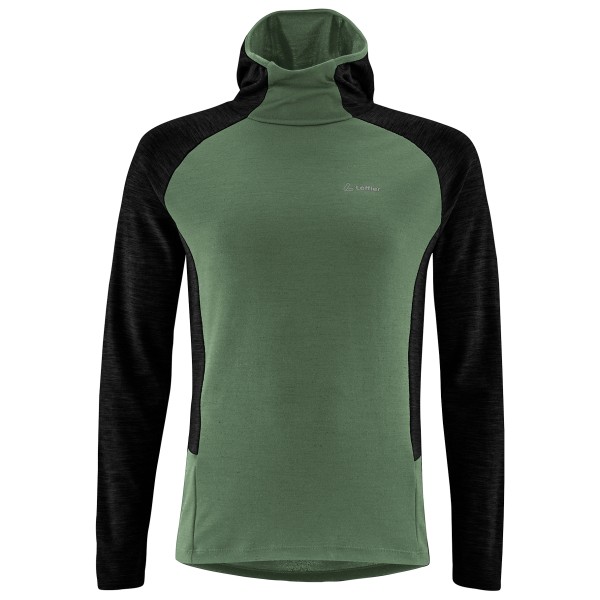 Löffler - Hoody Transtex Merino - Merinolongsleeve Gr 46 oliv von Löffler