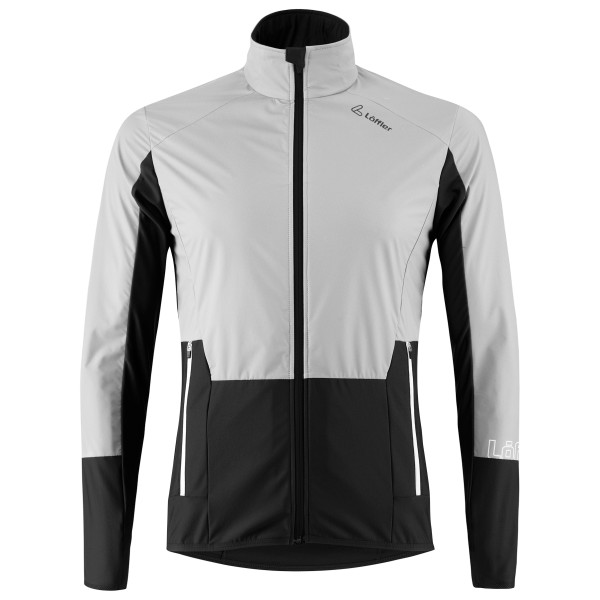 Löffler - Jacket Worldcup REP - Langlaufjacke Gr 46 grau/schwarz von Löffler