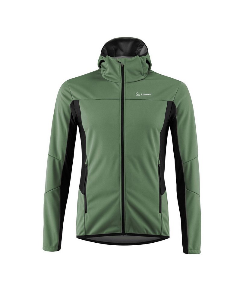 Löffler Kapuzenpullover Softshelljacke Hooded North AB Light (winddicht, wärmeisolierend) von Löffler