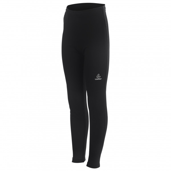 Löffler - Kid's Tights Evo Thermo-Innenvelours - Langlaufhose Gr 164 schwarz von Löffler