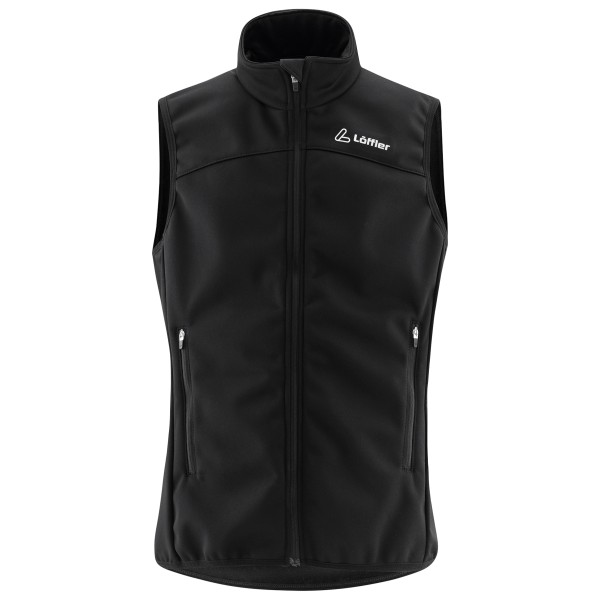 Löffler - Kid's Vest Airblocc Warm - Softshellweste Gr 164 schwarz von Löffler