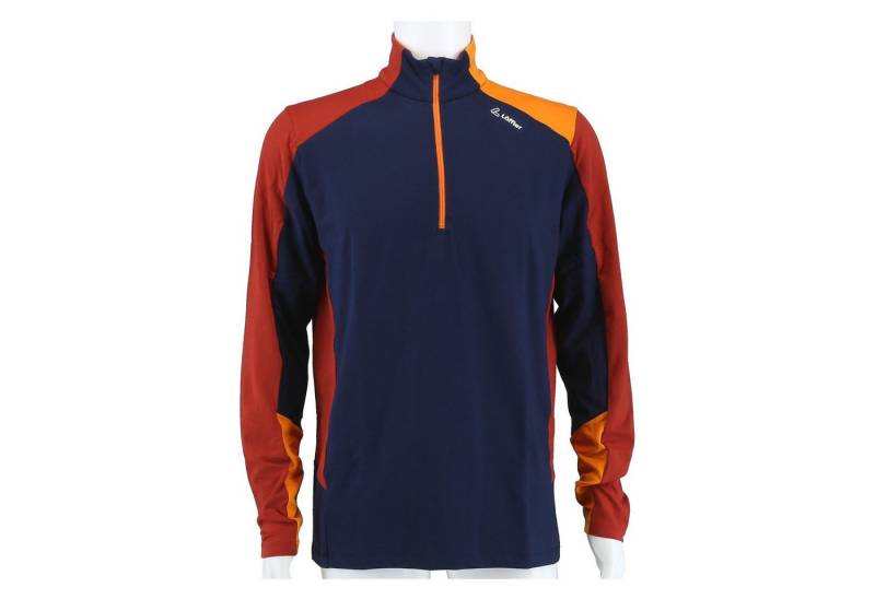 Löffler Langarmshirt Harley Transtex Midlayer (Half-Zip, schnelltrocknend) dunkelblau von Löffler