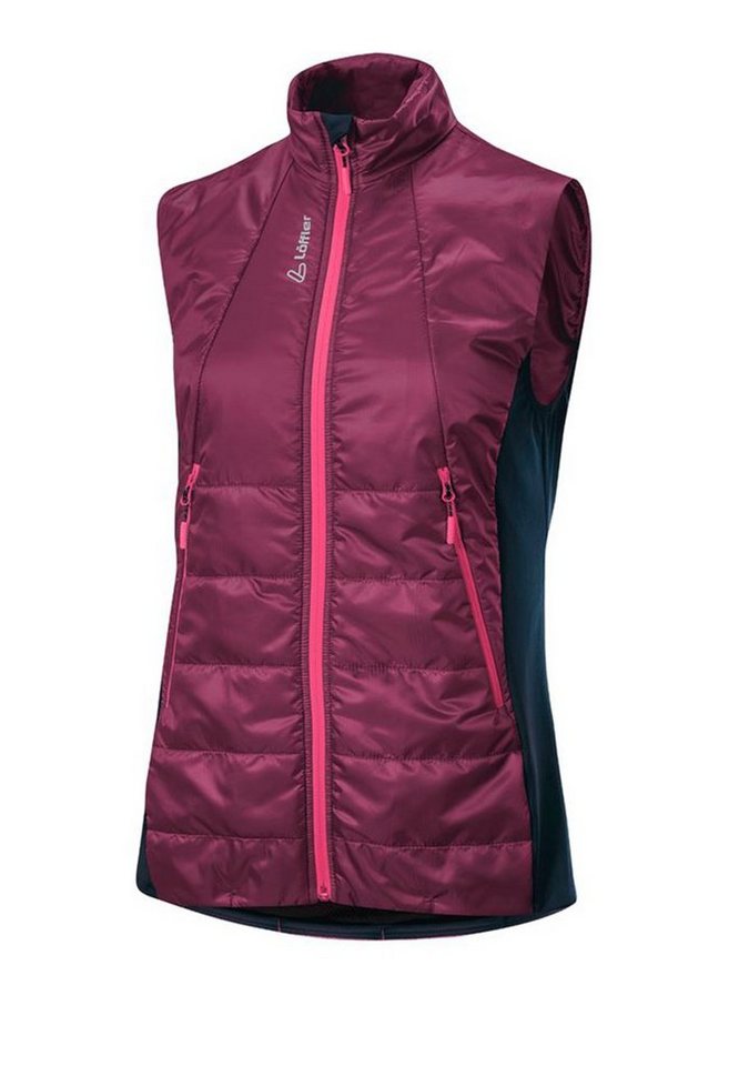 Löffler Laufjacke Löffler Damen VEST VENTA PL60 26260 weinrot von Löffler