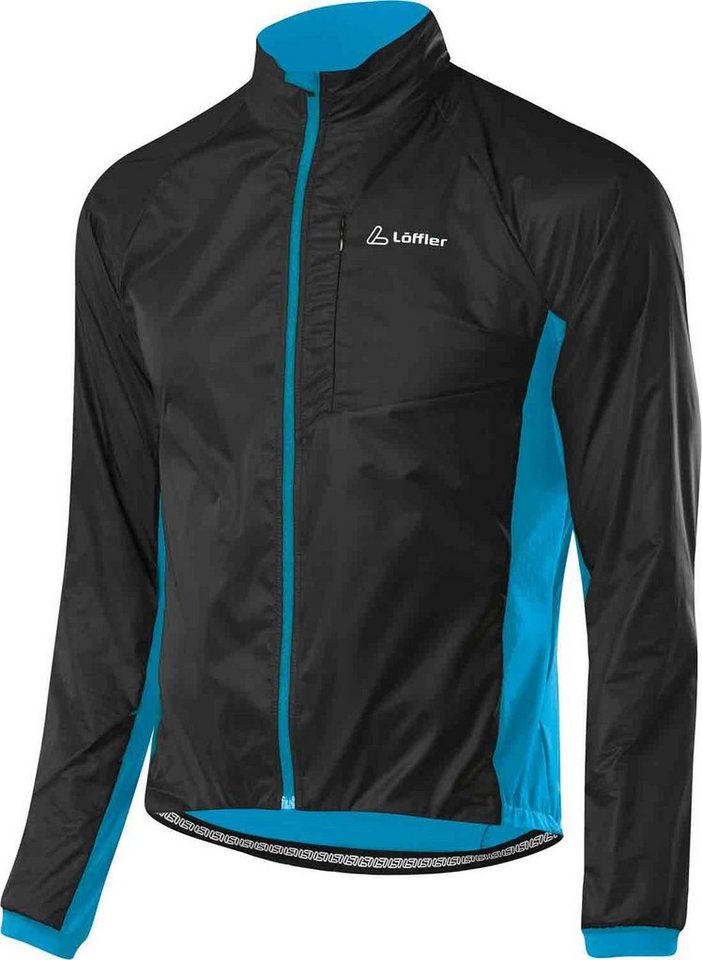 Löffler Laufjacke Löffler Herren Light Hybrid Windjacke 24576 black von Löffler