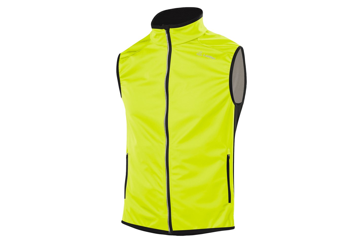 Löffler Laufjacke Löffler Herren M VEST WS LIGHT 23088 neon yellow von Löffler