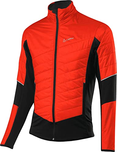 Löffler M HYBRIDJACKET PL60 - Herren Isolationsjacke - rotorange - 52 von Löffler