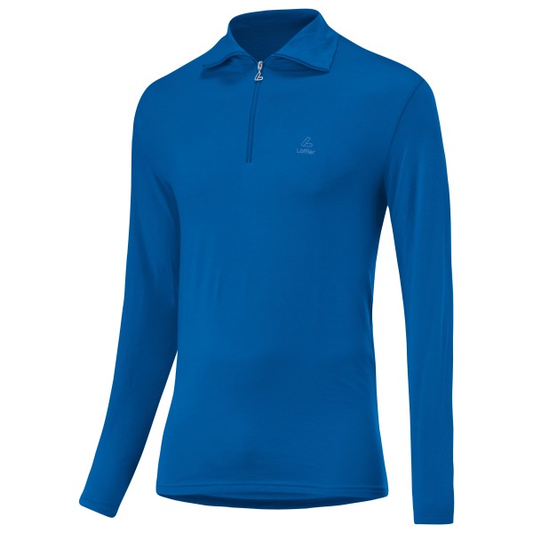 Löffler - Midlayer Evo Turtle Transtex - Fleecepullover Gr 48 blau von Löffler