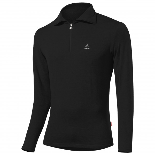 Löffler - Midlayer Evo Turtle Transtex - Fleecepullover Gr 58 schwarz von Löffler