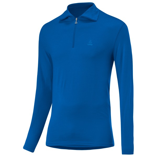 Löffler - Midlayer Evo Turtle Transtex - Fleecepullover Gr 64 blau von Löffler