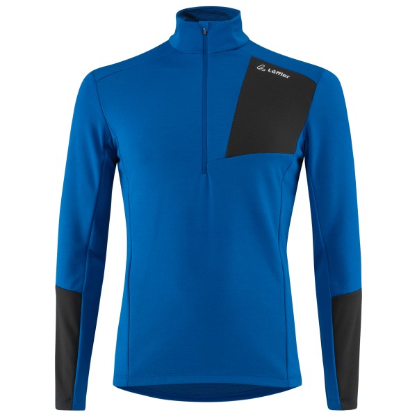 Löffler - Midlayer Tech-Merino - Merinolongsleeve Gr 48 blau von Löffler