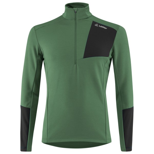 Löffler - Midlayer Tech-Merino - Merinolongsleeve Gr 48 grün von Löffler
