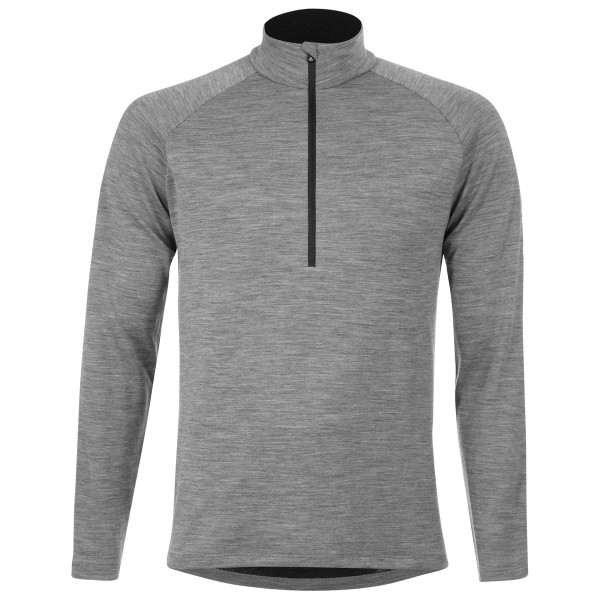 Löffler - Midlayer Transtex Merino - Merinolongsleeve Gr 50 grau von Löffler