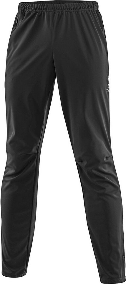 Löffler Outdoorhose M PANTS WS LIGHT Herren Outdoor-Sporthose schwarz von Löffler