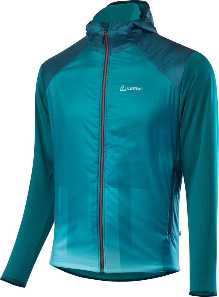 Löffler Outdoorjacke M HOODED JACKET SPEED PRIMALOF LAGOON von Löffler