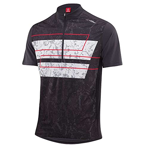 Löffler Roccia Half-Zip Fahrradshirt Herren grau von Löffler