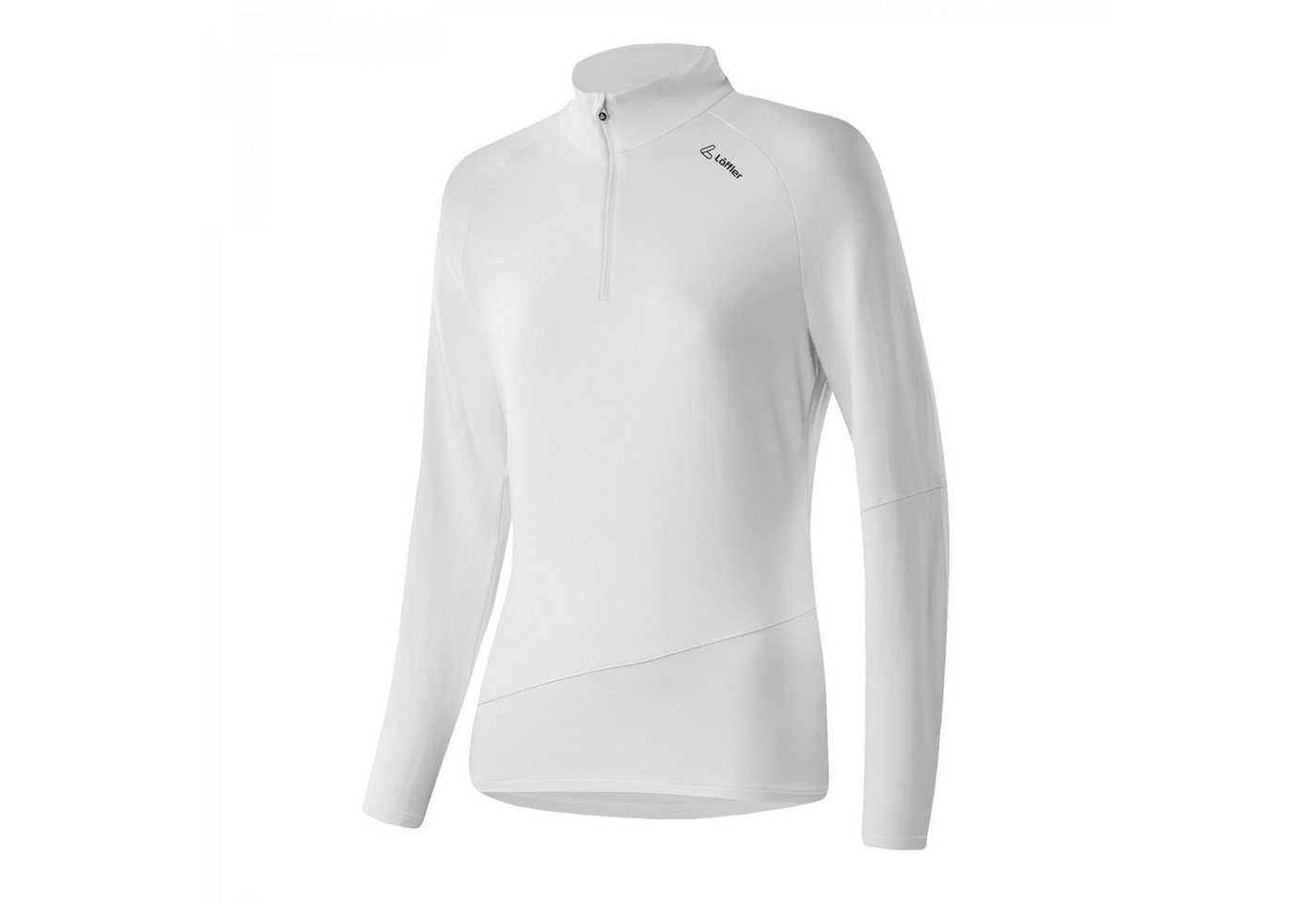 Löffler Rollkragenshirt Damen Midlayer Evo TVL Langarmshirt weiß von Löffler