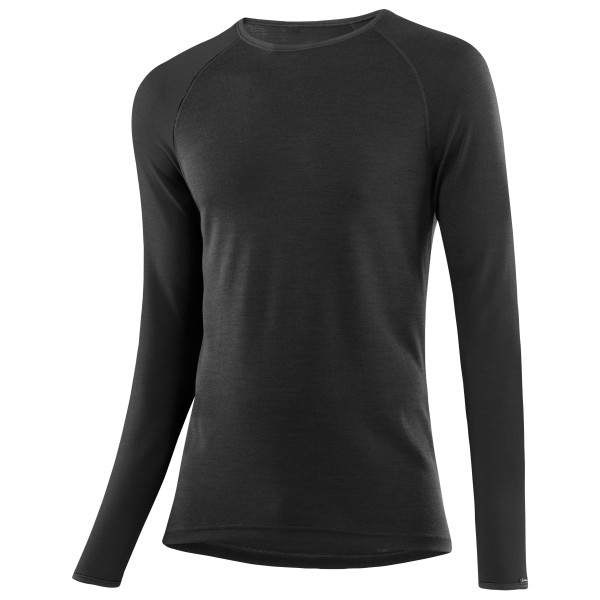 Löffler - Shirt L/S Transtex Merino - Merinounterwäsche Gr 48 schwarz von Löffler