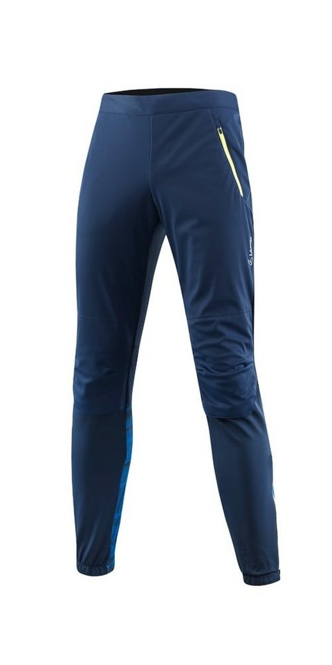 Löffler Softshellhose Verve WS Light Pants (winddicht, wasserabweisend) dunkelblau Herren von Löffler