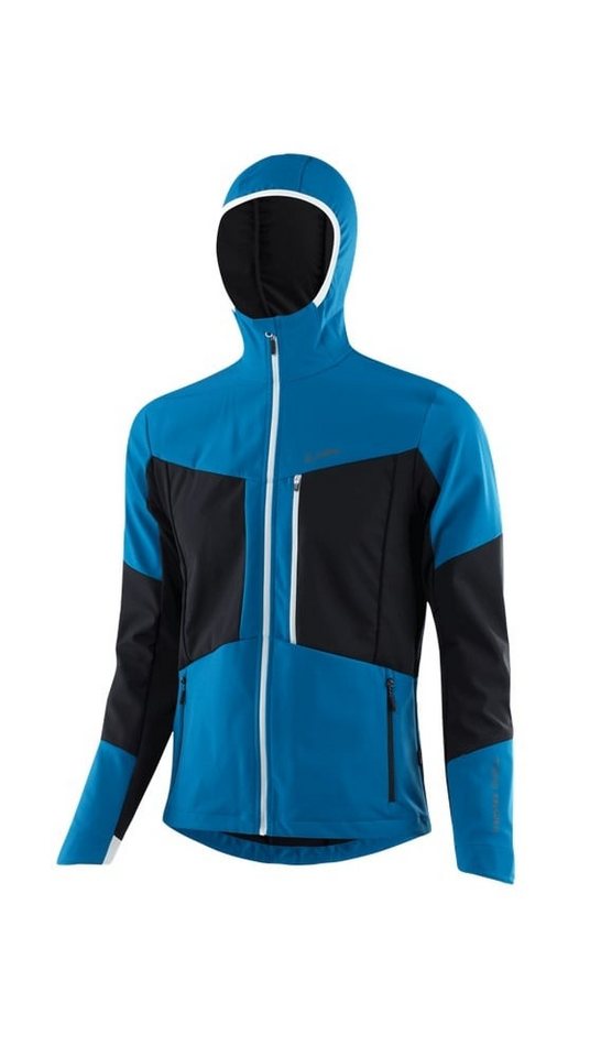 Löffler Softshelljacke XC-Pure TXS Hooded (winddicht, wasserabweisend) marineblau Herren von Löffler