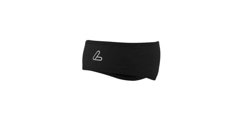 Löffler Stirnband MONO HEADBAND FLAPS BLACK von Löffler