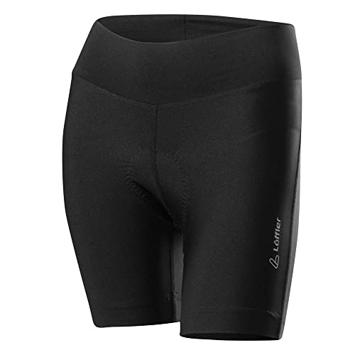 Löffler Tour Fahrradtights Extra Kurz Damen schwarz von Löffler