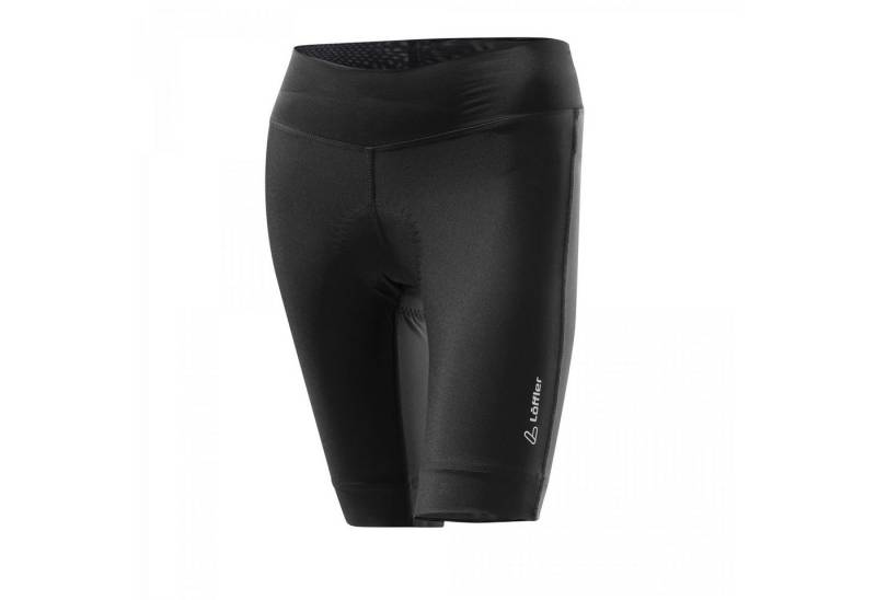 Löffler Trainingstights BIKE SHORT TIGHTS TOUR Damen Radlerhose schwarz von Löffler