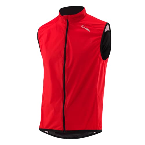 Löffler WPM Pocket Fahrrad Weste Herren rot von Löffler