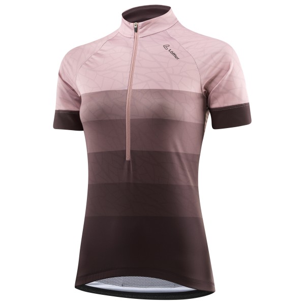 Löffler - Women's Bike Jersey Half Zip Lively Vent - Radtrikot Gr 42 rosa von Löffler