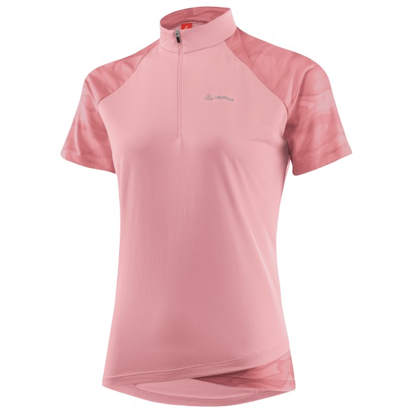 Löffler - Women's Bike Shirt Half Zip Barkly Rise - Radtrikot Gr 46 rosa von Löffler