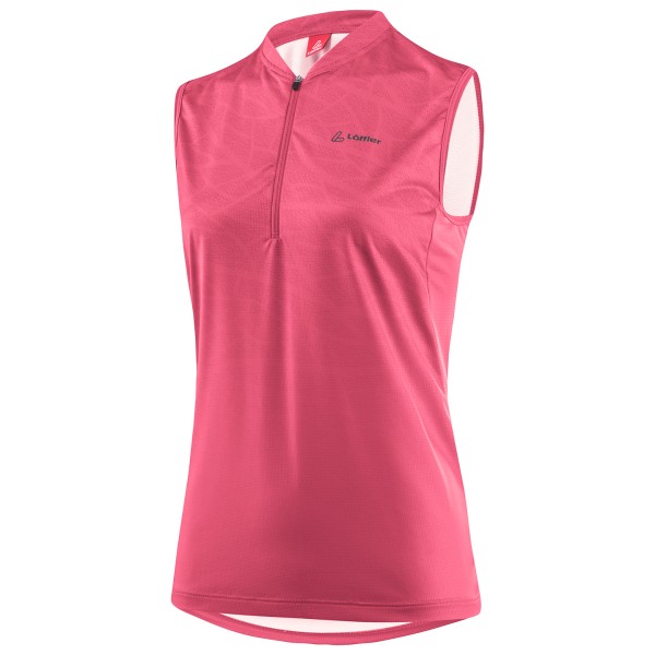 Löffler - Women's Bike Sleeveless Shirt Half Zip Cutina - Rad Singlet Gr 40 rosa von Löffler