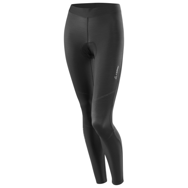 Löffler - Women's Bike Tights Hotbond Reflective Gel - Radhose Gr 38 schwarz von Löffler