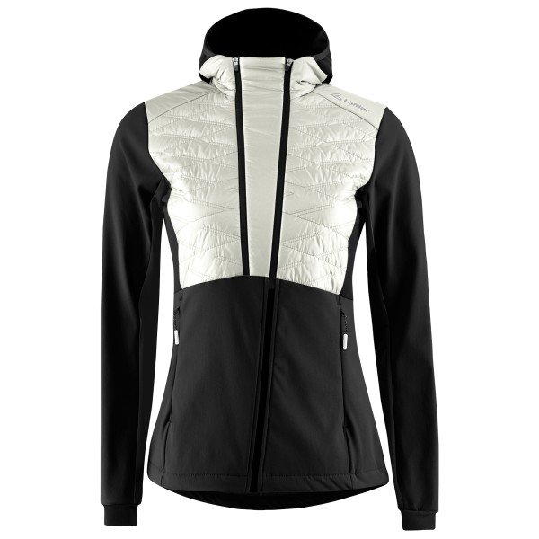 Löffler - Women's Hooded Hybridjacket Alessa PL60 - Kunstfaserjacke Gr 42 schwarz von Löffler