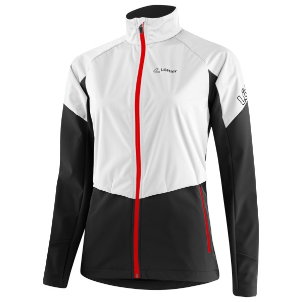 Löffler - Women's Jacket Worldcup 23 Windstopper Light - Softshelljacke Gr 38;44;46 rot;schwarz von Löffler