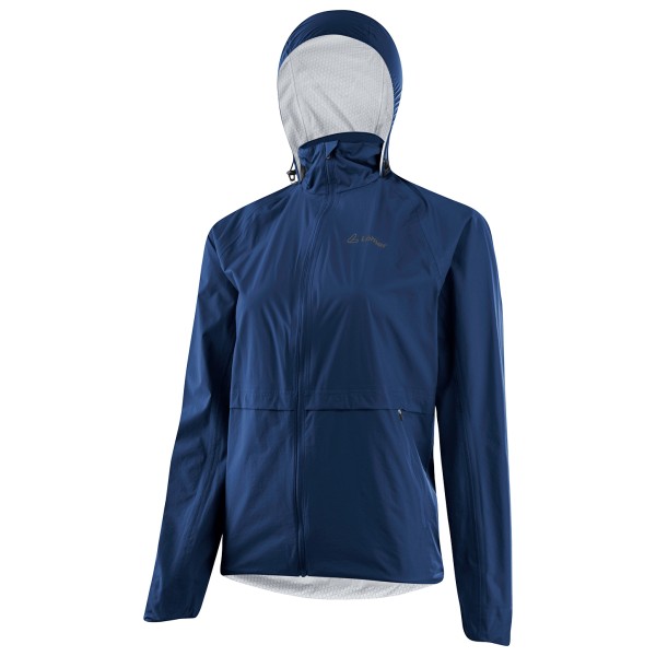 Löffler - Women's Jacket with Hood Comfort Fit WPM Pocket - Fahrradjacke Gr 50 blau Löffler - Women's Jacket with Hood Comfort Fit WPM Pocket - Fahrradjacke Gr 50 blau von Löffler
