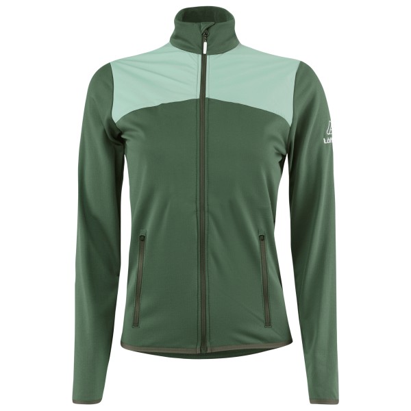 Löffler - Women's Midjacket Tour Tech-Stretch - Fleecejacke Gr 44 oliv von Löffler