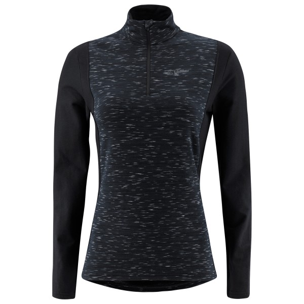 Löffler - Women's Midlayer Starlit Transtex - Fleecepullover Gr 46 schwarz von Löffler
