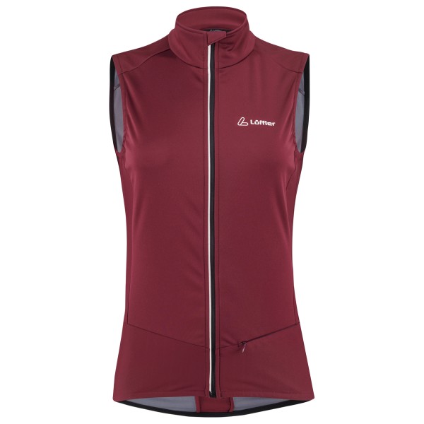 Löffler - Women's Vest Airblocc Light - Softshellweste Gr 42 rot von Löffler